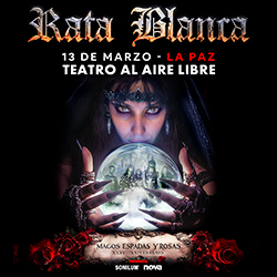 RATA BLANCA - LA PAZ