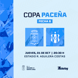 FECHA 6 COPA PACEÑA BLOOMING VS INDEPENDIENTE