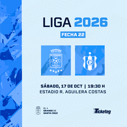 LIGA 2026 FECHA 22 BLOOMING VS INDEPENDIENTE