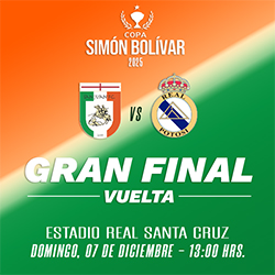 COPA SIMÓN BOLÍVAR FINAL SAN JUAN FC VS REAL POTOSÍ