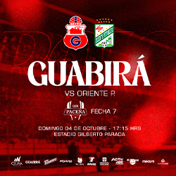 FECHA 7 COPA PACEÑA GUABIRA VS ORIENTE P.