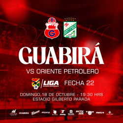 LIGA 2026 FECHA 22 GUABIRA VS ORIENTE