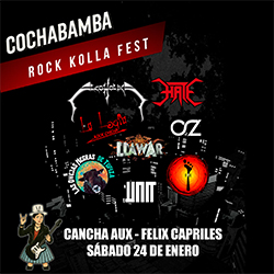 ROCK KOLLA FEST - COCHABAMBA