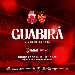 LIGA 2026 FECHA 11 GUABIRA VS REAL ORURO