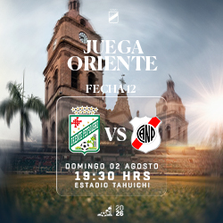 LIGA 2026 FECHA 12 ORIENTE P. VS NACIONAL POTOSI