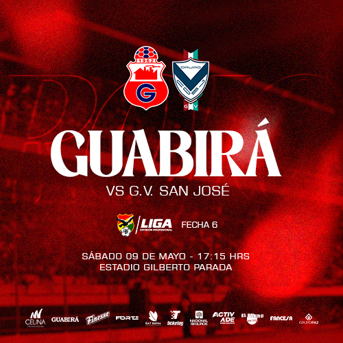 LIGA 2026 FECHA 06 GUABIRA VS GV SAN JOSE