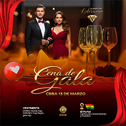 CENA DE GALA - CBBA 13 DE MARZO