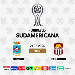 FECHA 5 COPA SUDAMERICANA 2026 BLOOMING VS CARABOBO