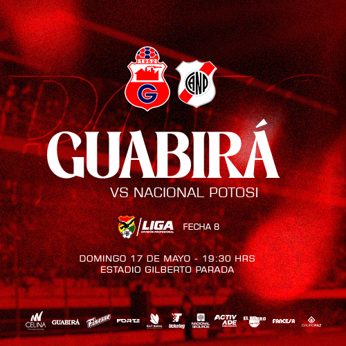 LIGA 2026 FECHA 08 GUABIRA VS NACIONAL POTOSI