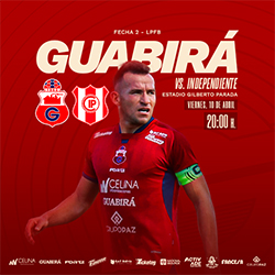 LIGA 2026 FECHA 02 GUABIRA VS INDEPENDIENTE