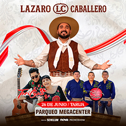 LAZARO CABALLERO EN CONCIERTO - TARIJA