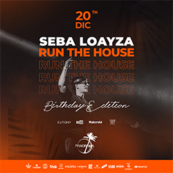 RUN THE HOUSE - SÁBADO 20 DE DICIEMBRE