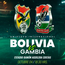 BOLIVIA VS GAMBIA
